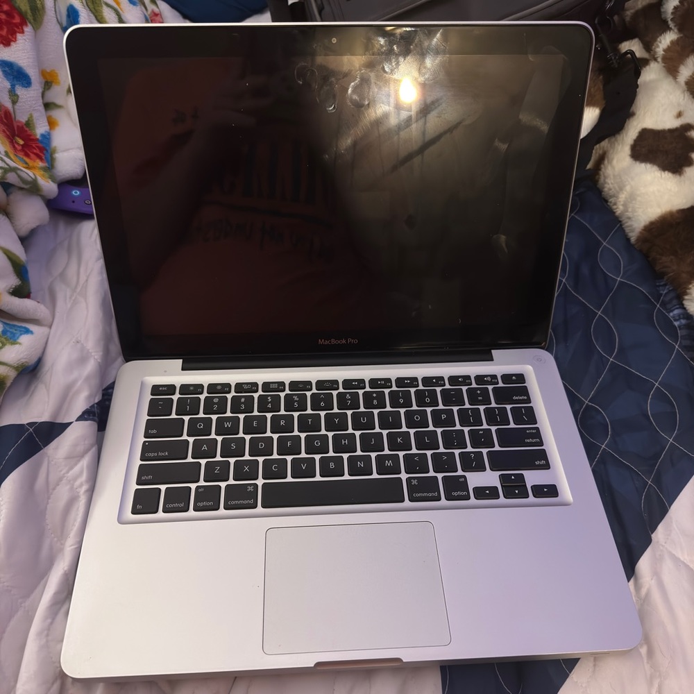 Apple MacBook Pro and Watch series 5 both in euc no scratches on either of them.